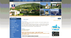 Desktop Screenshot of obec-chvalcov.cz